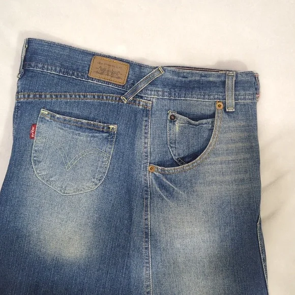 Vintage Y2K Denim Maxi Skirt - Picture 14 of 15